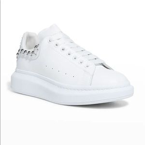 Alexander McQueen Larry Studded Platform Low-Top Sneakers